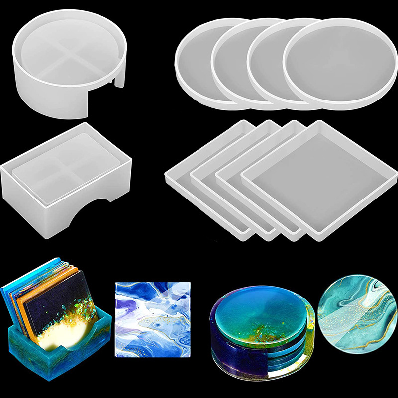 5 Adet/Set DIY Epoksi Reçine B - Silicone Epoxy Resin Molds Set incelemesi ve fiyatı
