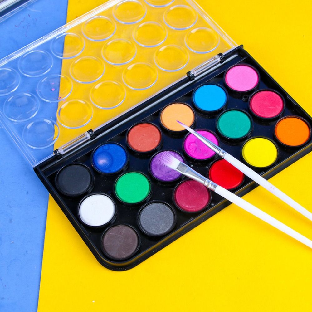 12/18/24/36 Renk Katı Suluboya - Watercolor Paint Set Solid Pigment incelemesi ve fiyatı