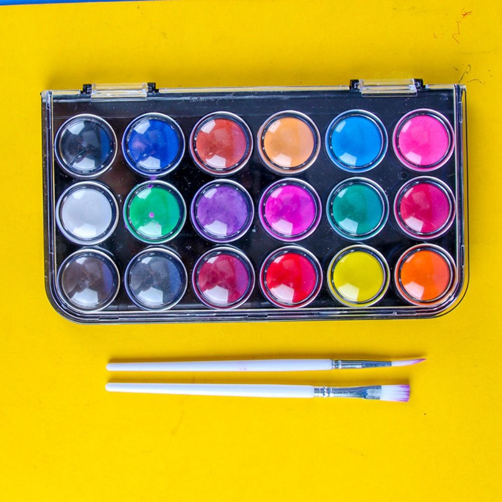 12/18/24/36 Renk Katı Suluboya - Watercolor Paint Set Solid Pigment incelemesi ve fiyatı