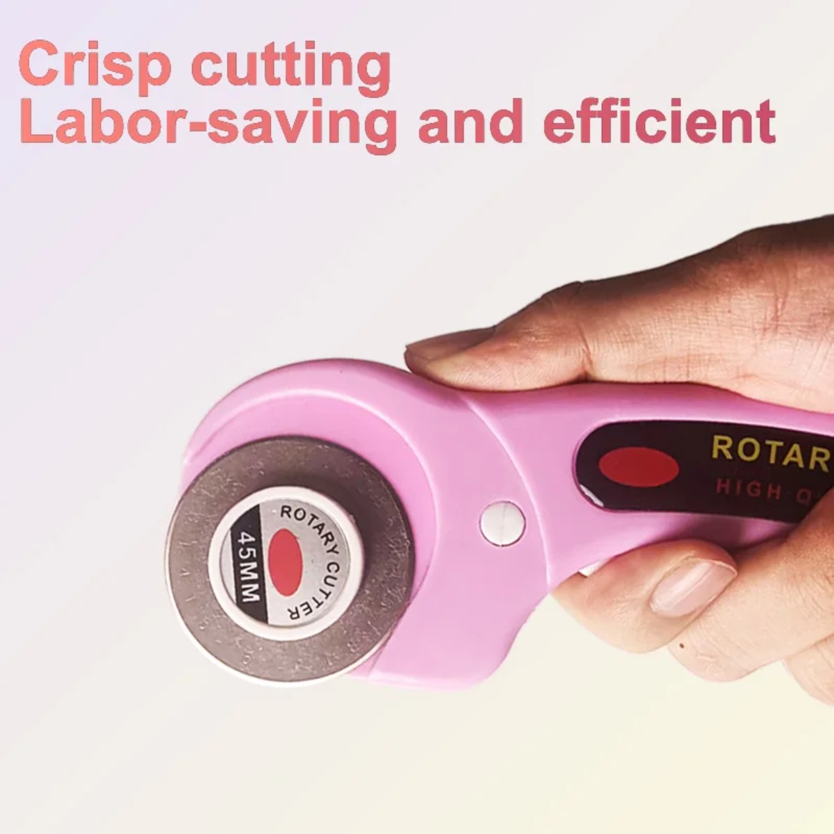 45mm Pembe Patchwork Döner Kes - Rotary Cutter For Fabric 45Mm incelemesi ve fiyatı