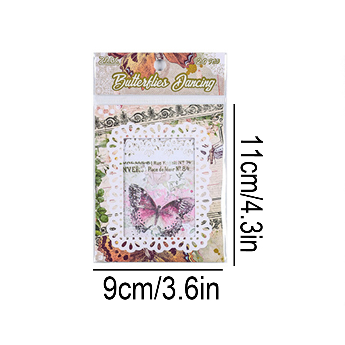 20 adet Yapışkansız, Vintage Ç - Scrapbooking incelemesi ve fiyatı