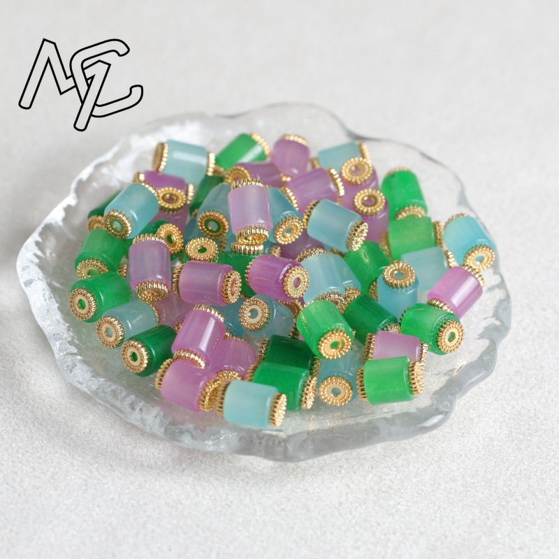 10 adet Doğal Üç renkli Yeşim  - Beading incelemesi ve fiyatı