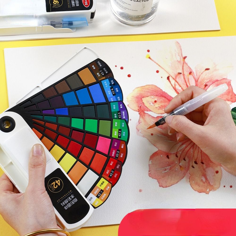 Katlanabilir Suluboya Boya Set - Watercolor Paint Set Solid Pigment incelemesi ve fiyatı